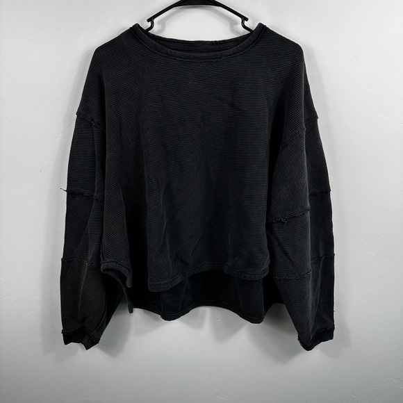 Free People We The Free Total Eclipse Tee In Black Size Small - Picture 5 of 11